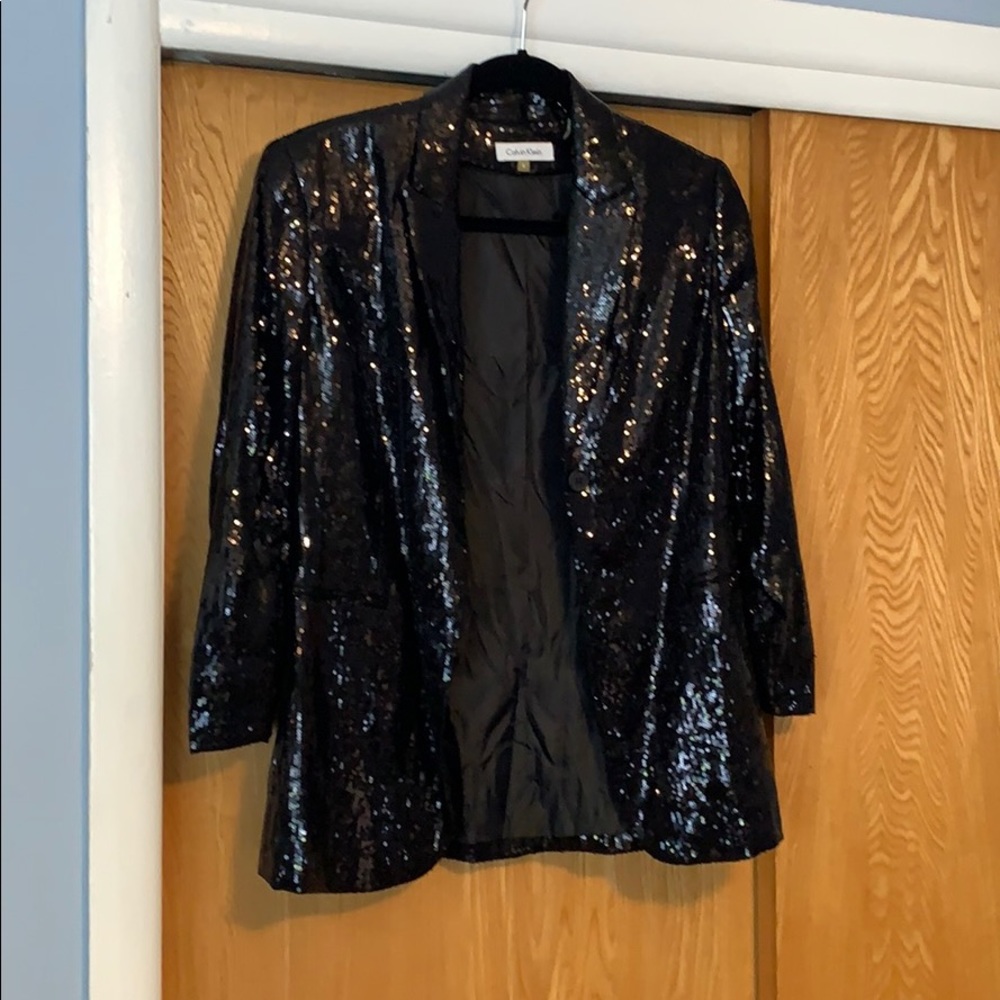 Sequin blazer